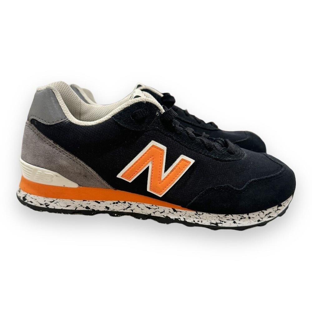 New Balance 515 V3 Mens 8D Black Orange Athletic Running Shoe ML515BT3 - Picture 5 of 10